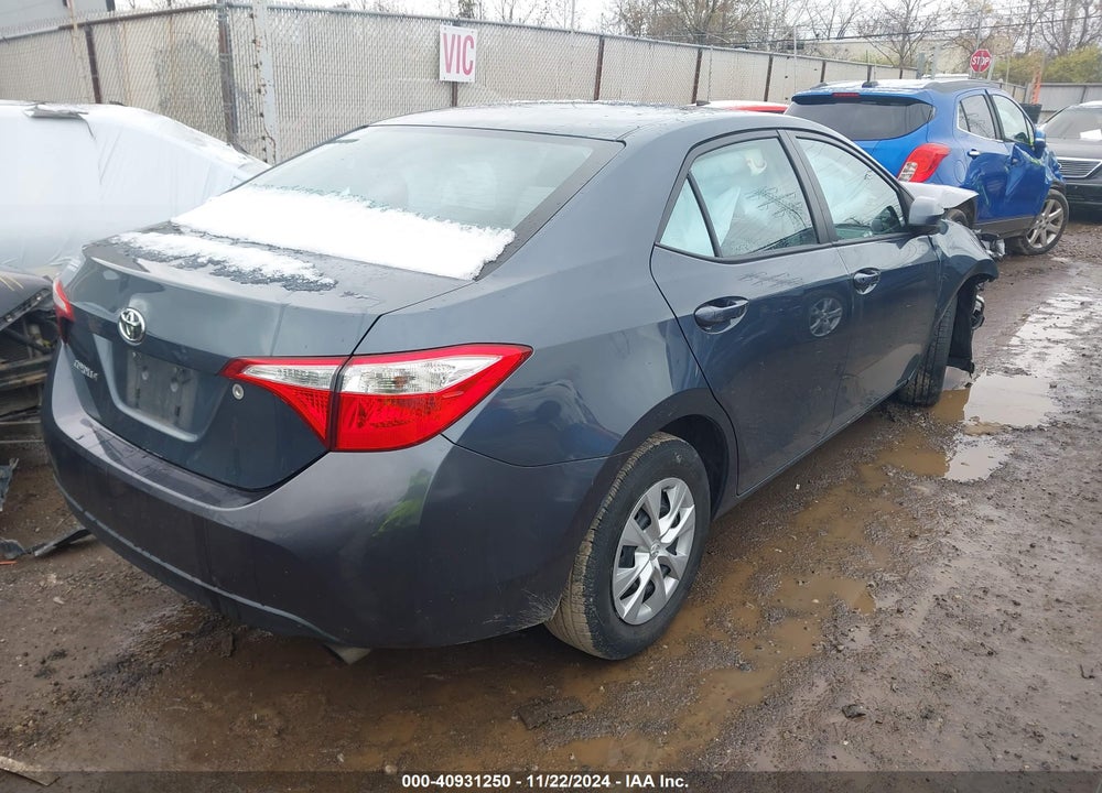 2016 TOYOTA COROLLA L VIN: 2T1BURHE0GC489162