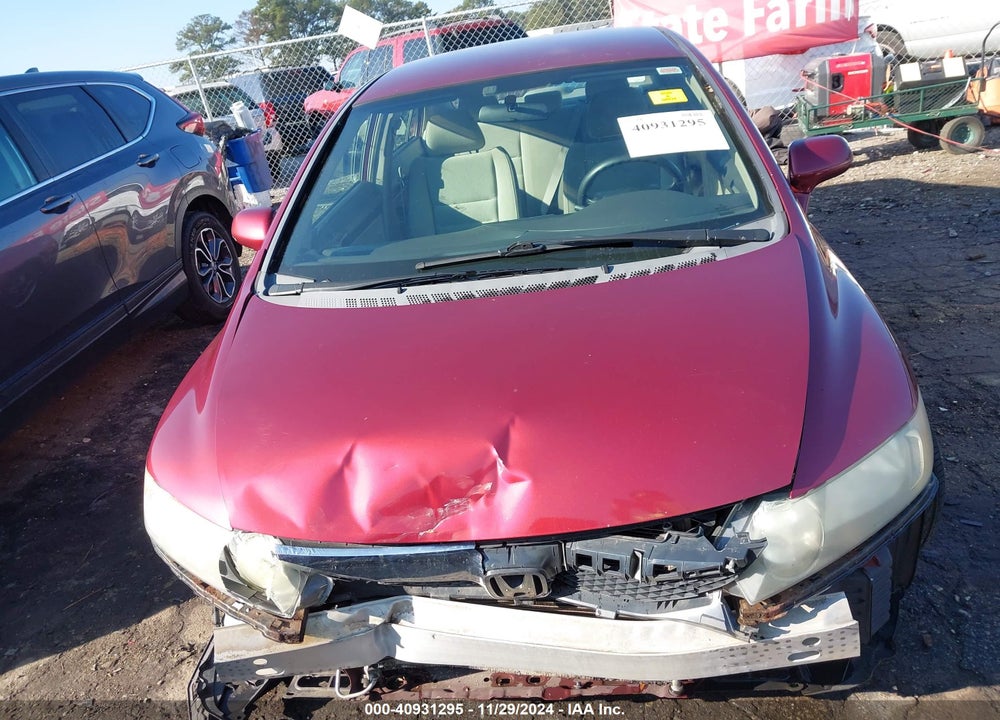 2009 HONDA CIVIC LX VIN: 1HGFA16579L002518