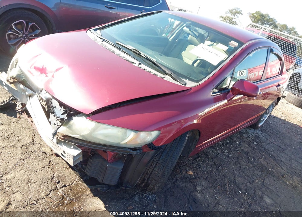 2009 HONDA CIVIC LX VIN: 1HGFA16579L002518