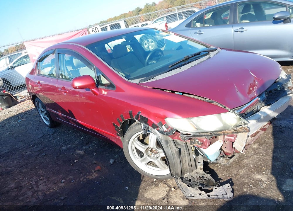 2009 HONDA CIVIC LX VIN: 1HGFA16579L002518