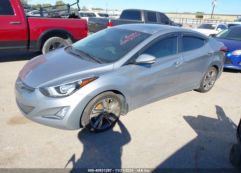 2015 HYUNDAI ELANTRA LIMITED VIN: 5NPDH4AE3FH574874