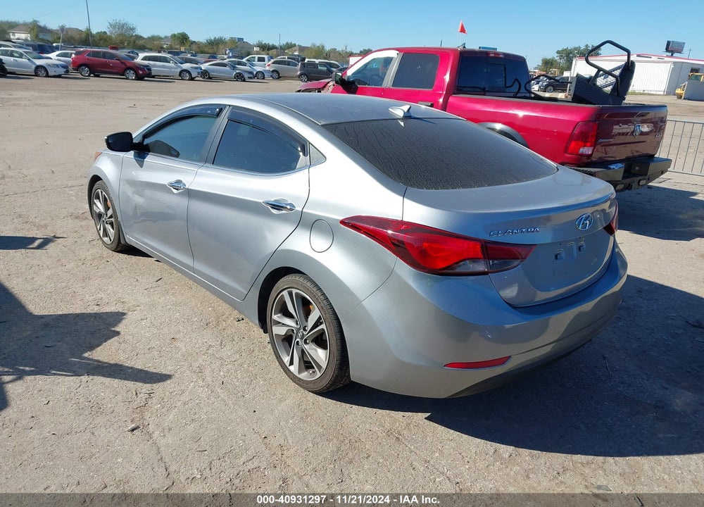 2015 HYUNDAI ELANTRA LIMITED VIN: 5NPDH4AE3FH574874