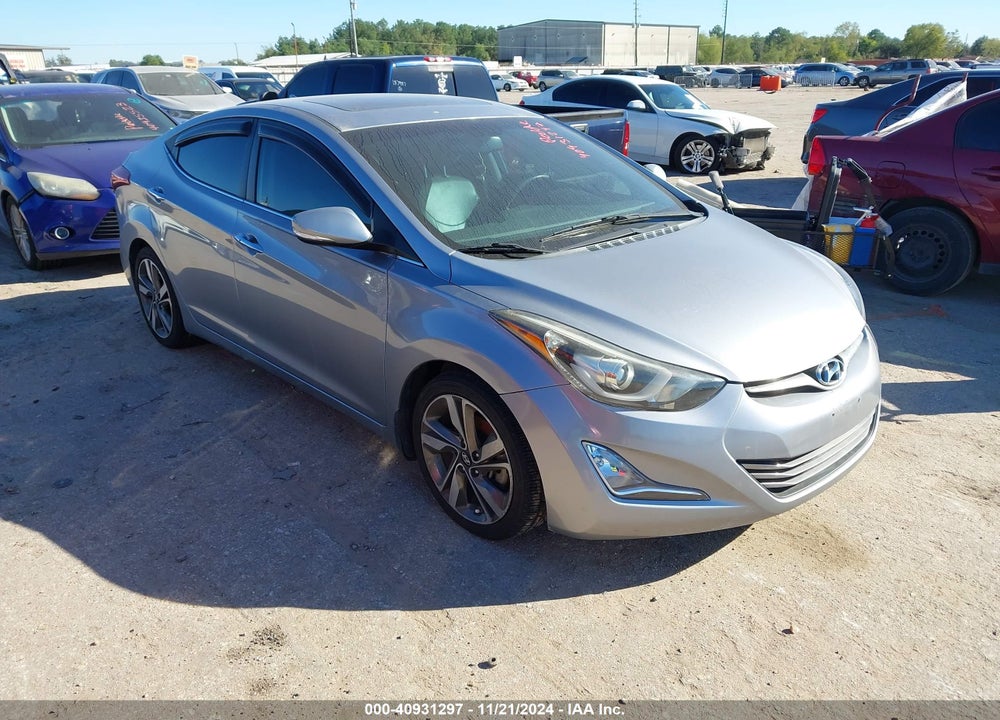 2015 HYUNDAI ELANTRA LIMITED VIN: 5NPDH4AE3FH574874