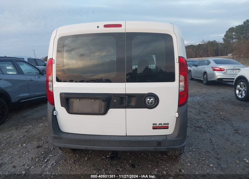 2017 RAM PROMASTER CITY TRADESMAN VIN: ZFBERFAB4H6G48888
