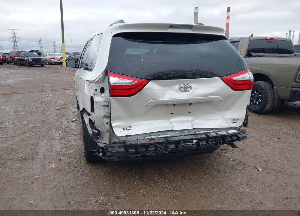 2017 TOYOTA SIENNA XLE LIMITED VIN: 5TDDZ3DC2HS161696