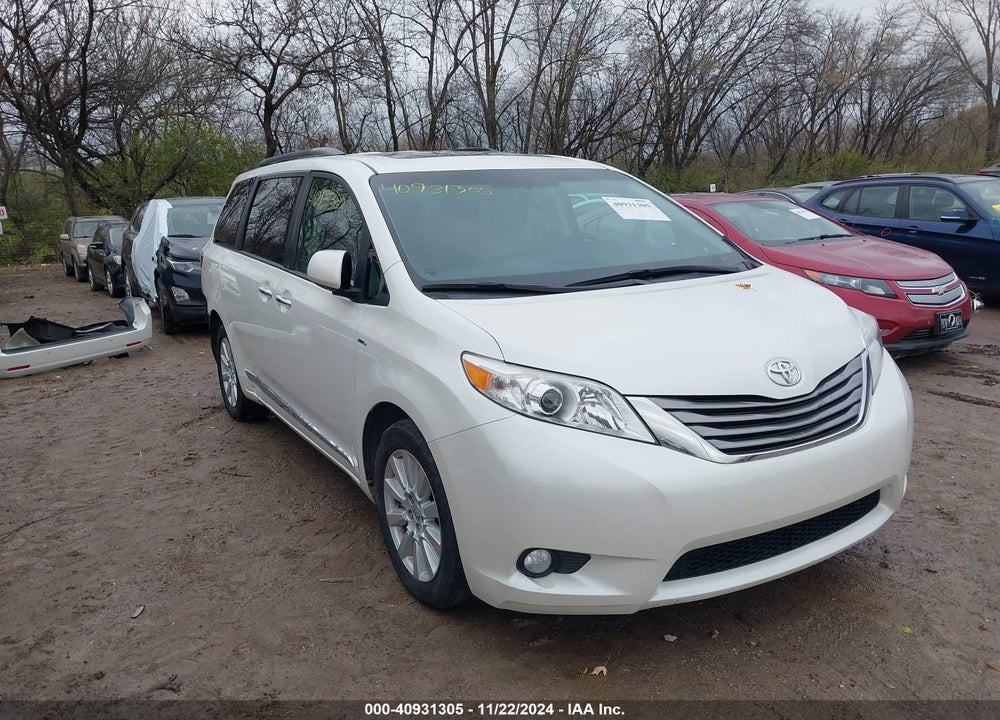 2017 TOYOTA SIENNA XLE LIMITED VIN: 5TDDZ3DC2HS161696