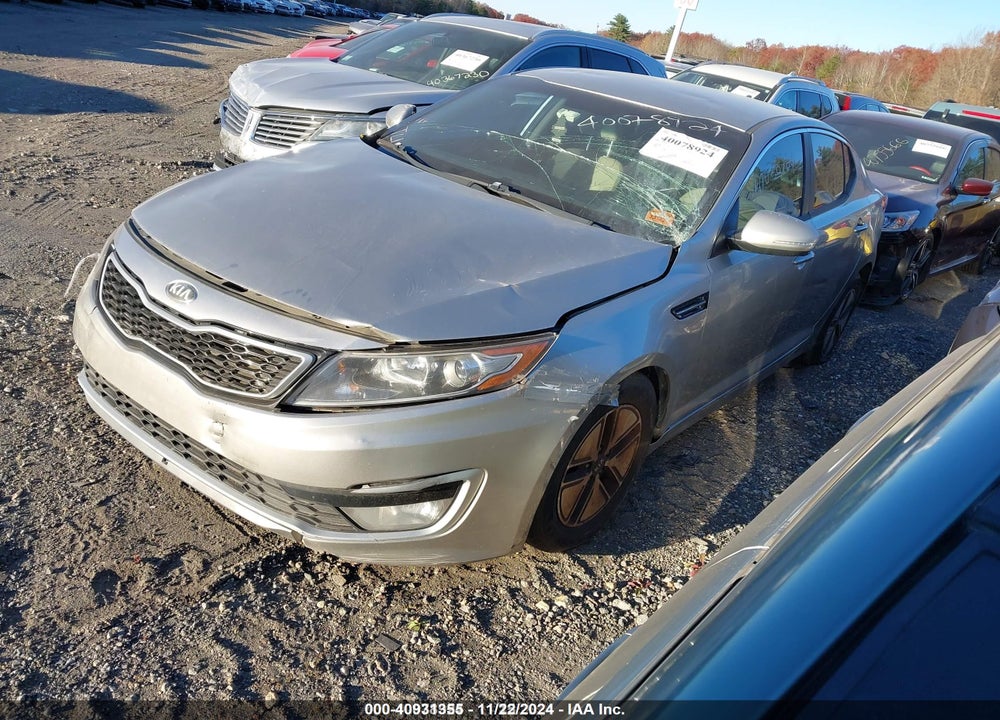 2012 KIA OPTIMA HYBRID EX VIN: KNAGM4AD8C5035482