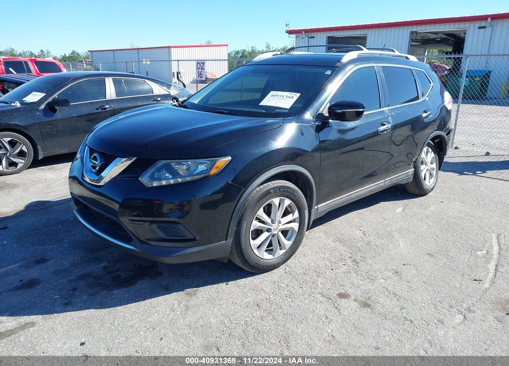 2015 NISSAN ROGUE SV VIN: 5N1AT2MK7FC787258