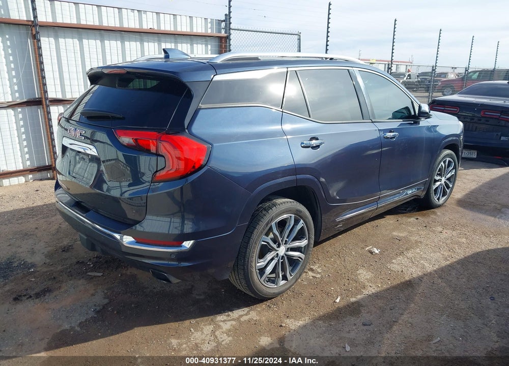 2018 GMC TERRAIN DENALI VIN: 3GKALSEX0JL312647