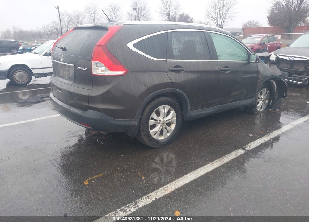 2013 HONDA CR-V EX-L VIN: 5J6RM4H78DL046100