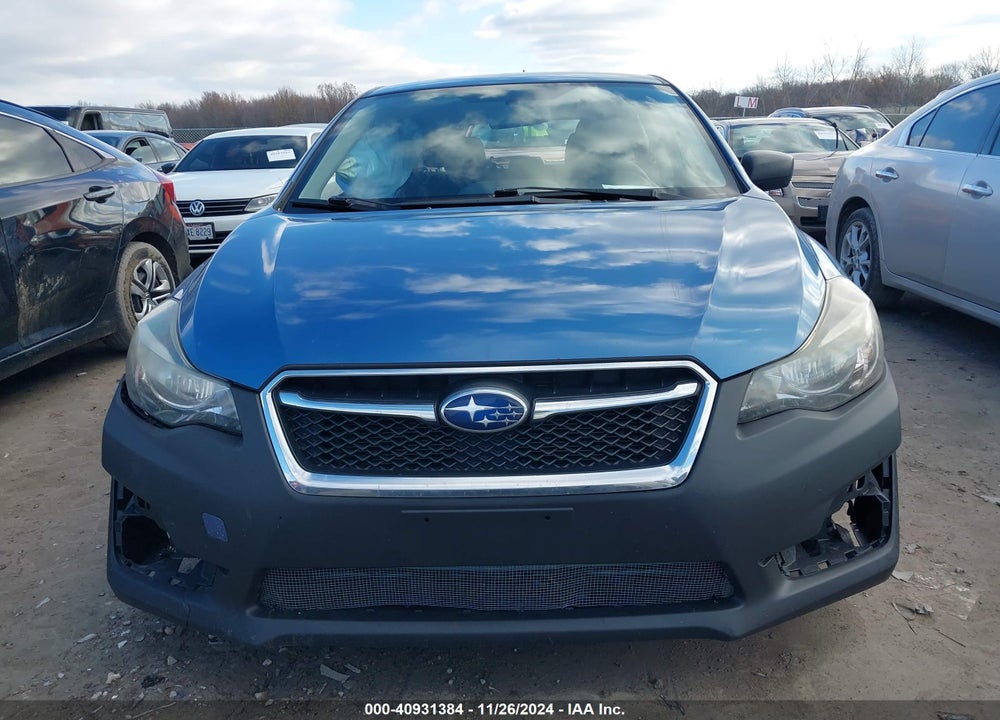 2015 SUBARU IMPREZA 2.0I VIN: JF1GPAA61F9325320