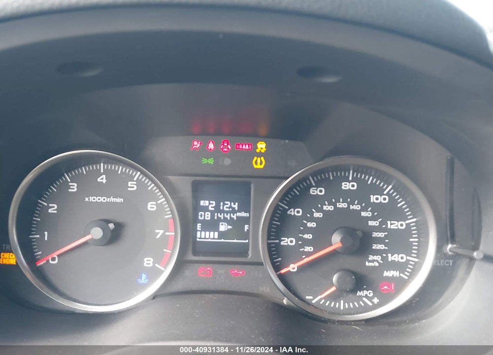 2015 SUBARU IMPREZA 2.0I VIN: JF1GPAA61F9325320