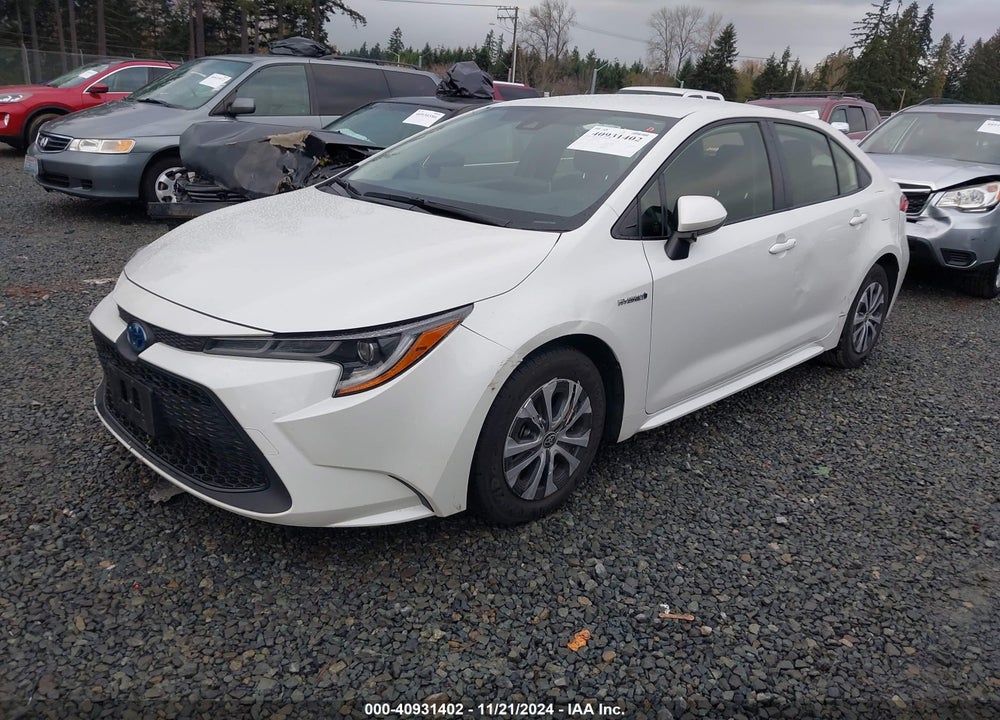 2021 TOYOTA COROLLA HYBRID LE VIN: JTDEAMDE5MJ032944