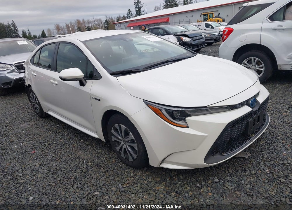 2021 TOYOTA COROLLA HYBRID LE VIN: JTDEAMDE5MJ032944