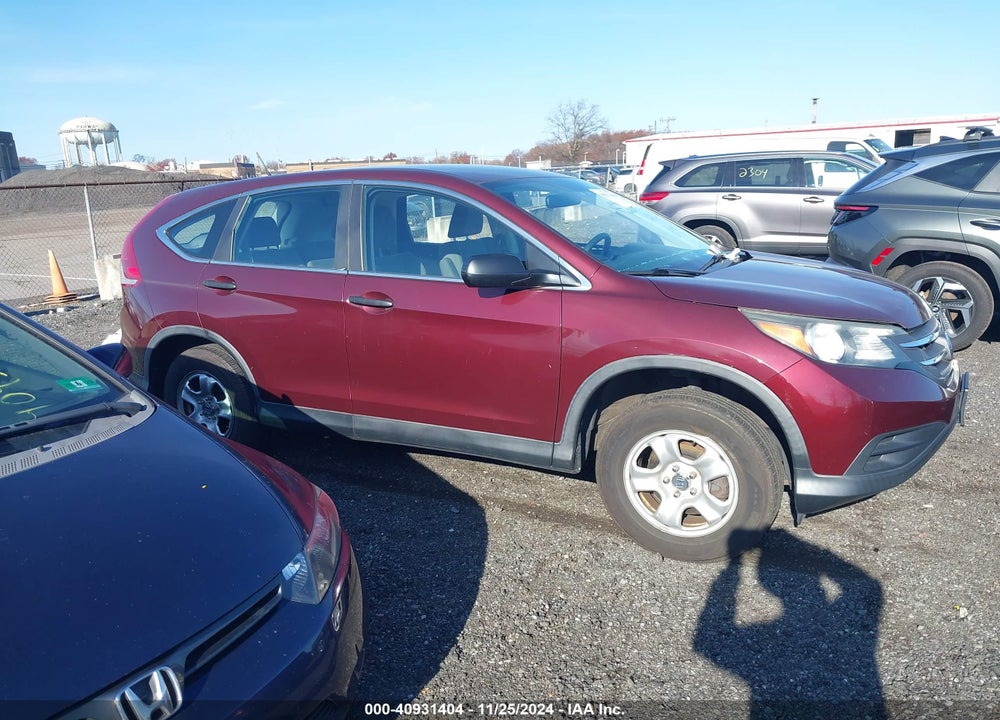 2013 HONDA CR-V LX VIN: 5J6RM4H3XDL084196