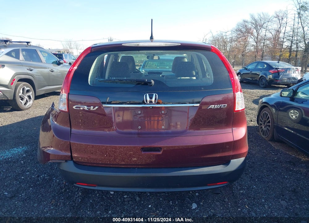 2013 HONDA CR-V LX VIN: 5J6RM4H3XDL084196
