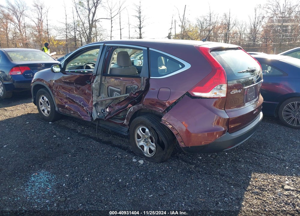 2013 HONDA CR-V LX VIN: 5J6RM4H3XDL084196