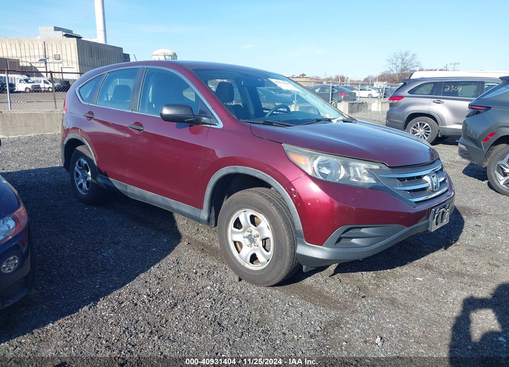 2013 HONDA CR-V LX VIN: 5J6RM4H3XDL084196
