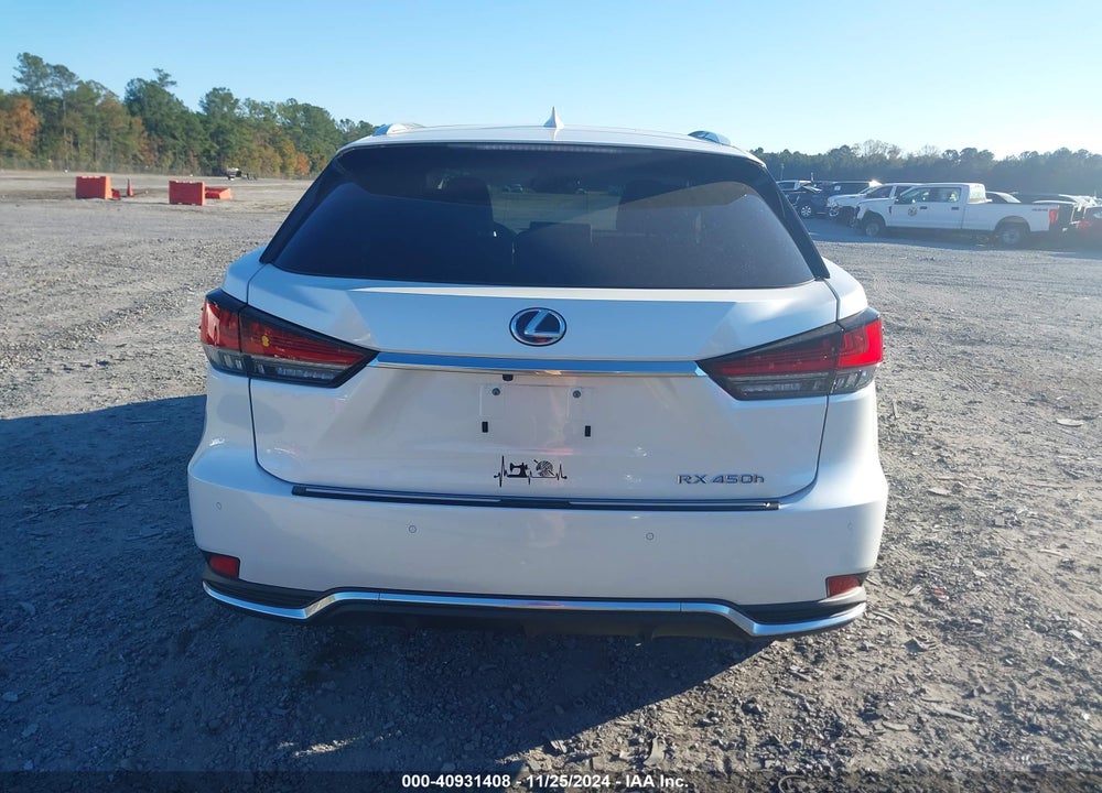 2022 LEXUS RX 450H VIN: 2T2JGMDA1NC086311