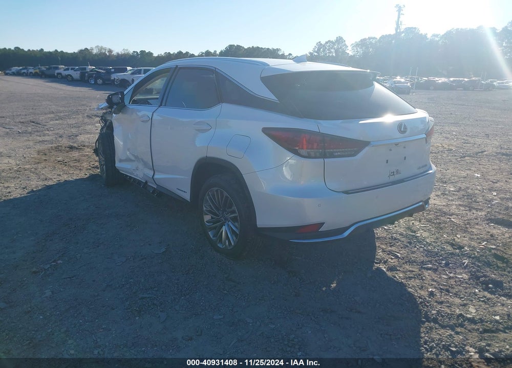 2022 LEXUS RX 450H VIN: 2T2JGMDA1NC086311