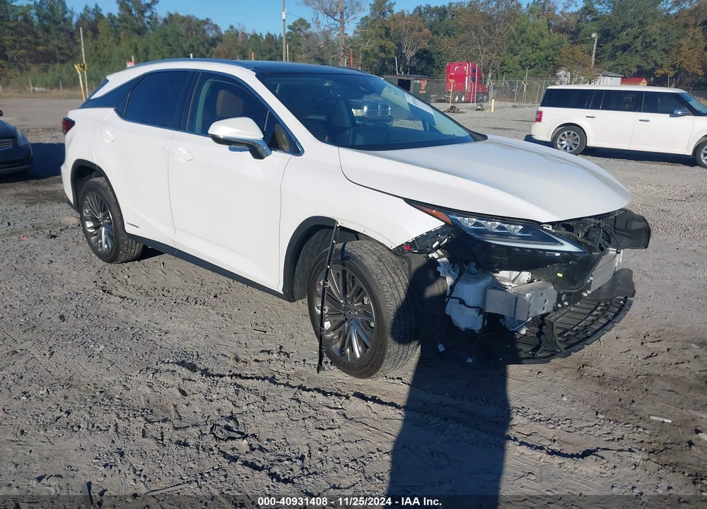 2022 LEXUS RX 450H VIN: 2T2JGMDA1NC086311