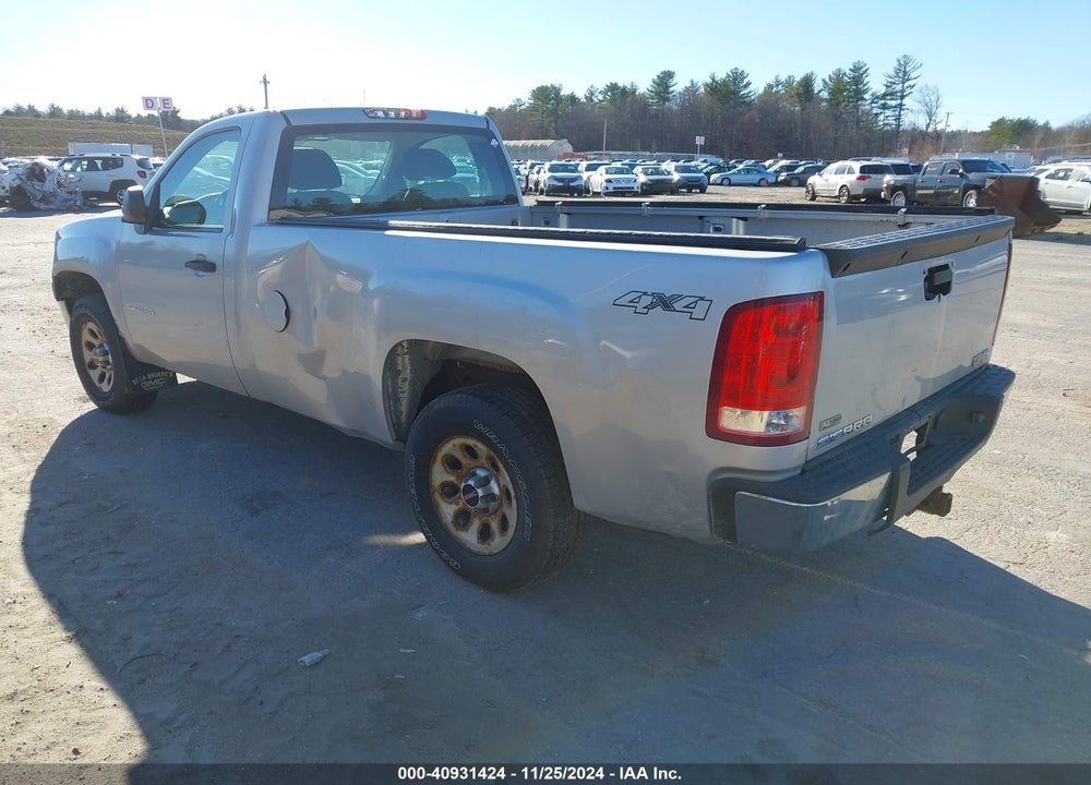 2011 GMC SIERRA 1500 WORK TRUCK VIN: 1GTN2TEA1BZ224122