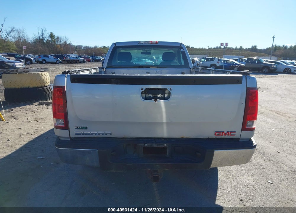 2011 GMC SIERRA 1500 WORK TRUCK VIN: 1GTN2TEA1BZ224122