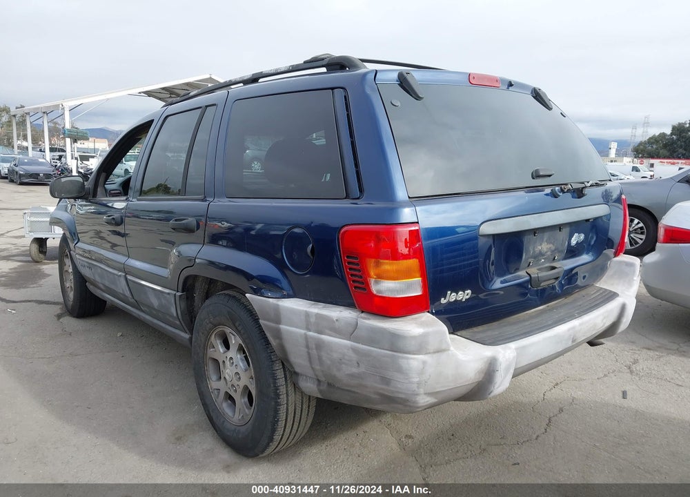 2000 JEEP GRAND CHEROKEE LAREDO VIN: 1J4G248S0YC391161