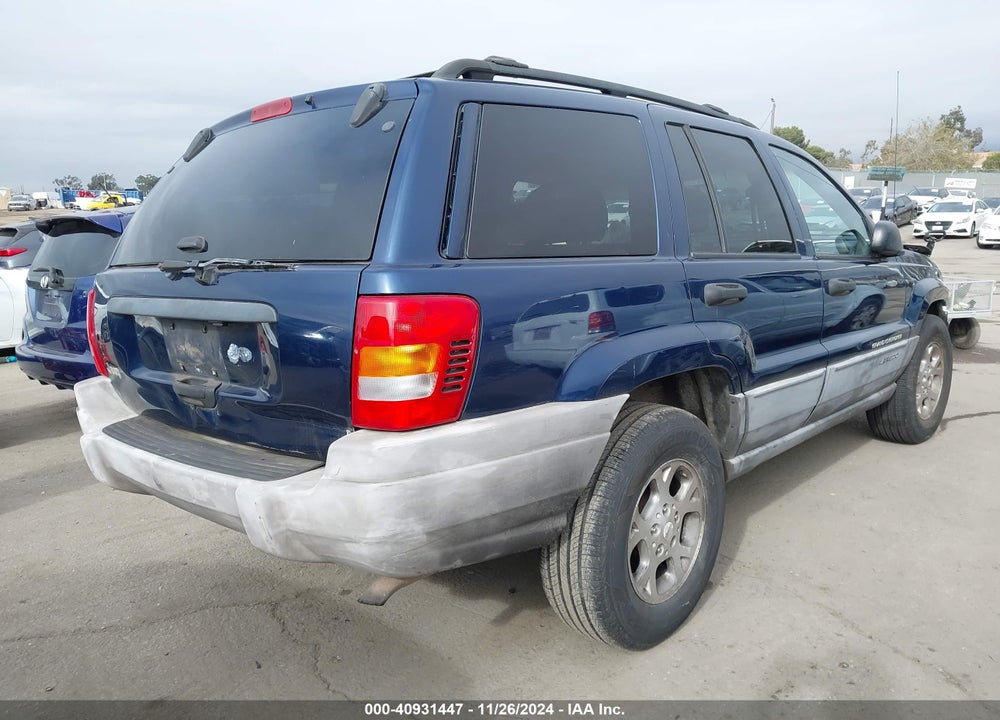 2000 JEEP GRAND CHEROKEE LAREDO VIN: 1J4G248S0YC391161