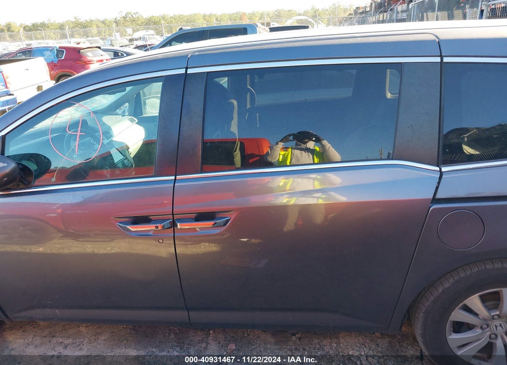 2016 HONDA ODYSSEY EX-L VIN: 5FNRL5H6XGB084330