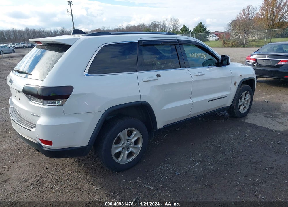 2017 JEEP GRAND CHEROKEE LAREDO 4X4 VIN: 1C4RJFAG5HC810480