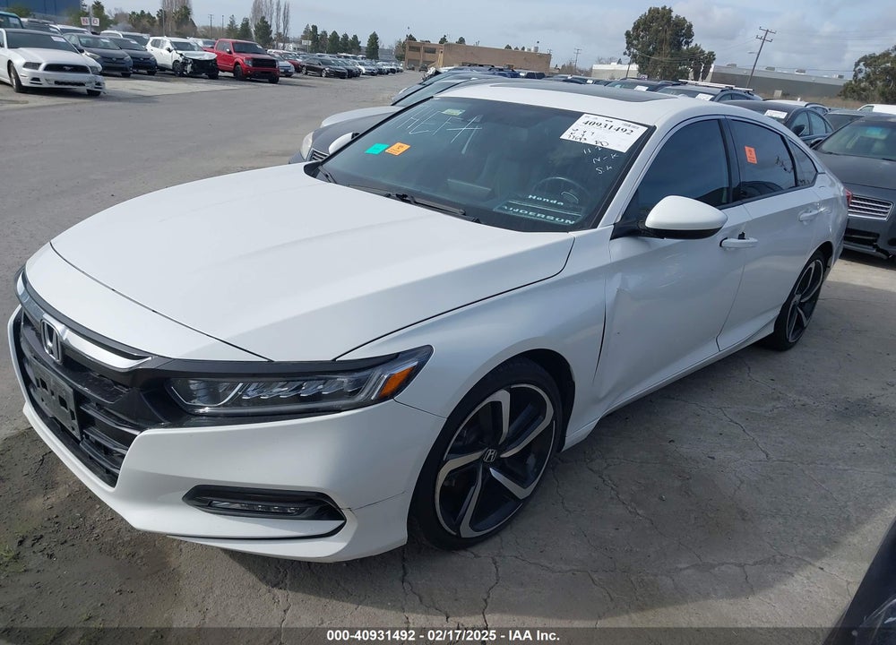 2020 HONDA ACCORD SPORT 2.0T VIN: 1HGCV2F39LA013390