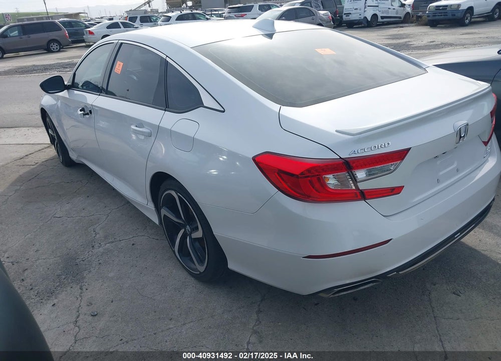2020 HONDA ACCORD SPORT 2.0T VIN: 1HGCV2F39LA013390