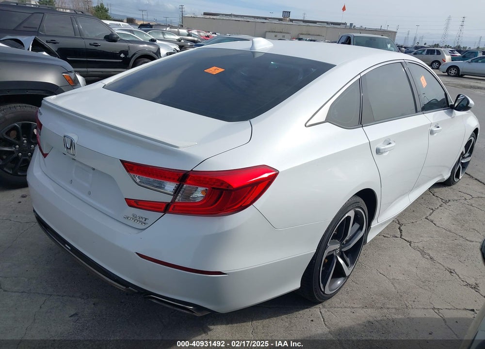 2020 HONDA ACCORD SPORT 2.0T VIN: 1HGCV2F39LA013390