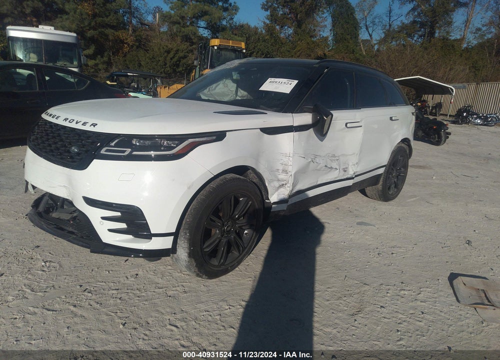 2022 LAND ROVER RANGE ROVER VELAR P250 R-DYNAMIC S VIN: SALYT2EX4NA335722