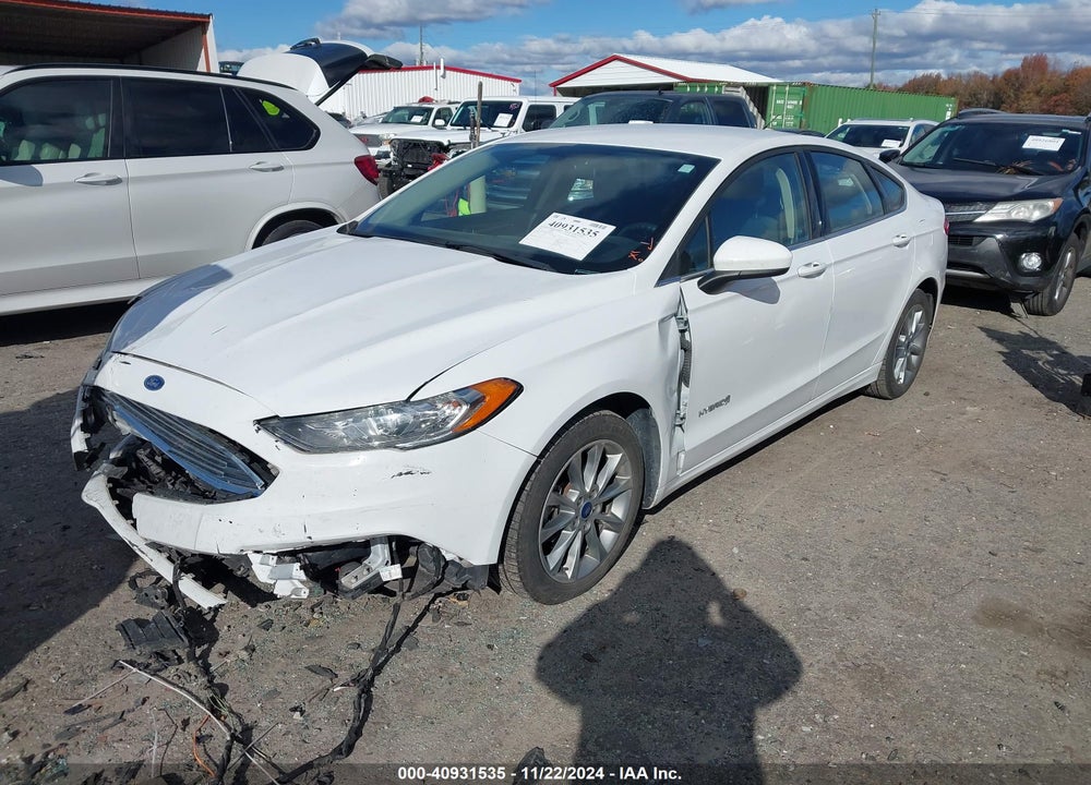 2017 FORD FUSION HYBRID SE VIN: 3FA6P0LU7HR344656