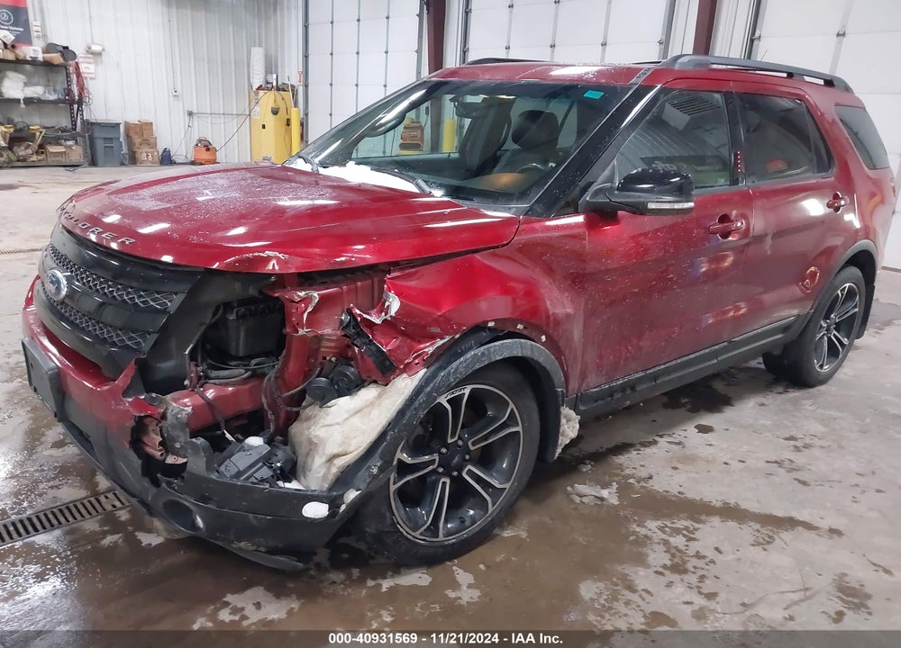 2015 FORD EXPLORER SPORT VIN: 1FM5K8GT0FGA44929
