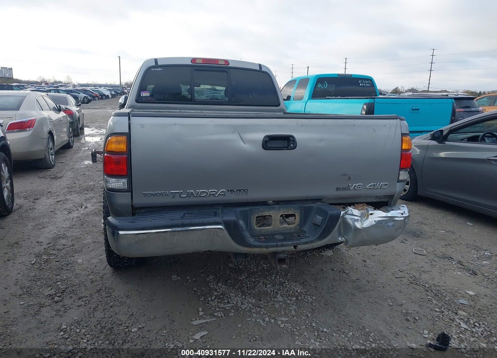 2004 TOYOTA TUNDRA SR5 V8 VIN: 5TBBT44174S443784