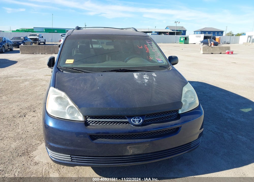 2005 TOYOTA SIENNA LE VIN: 5TDZA23C25S380808
