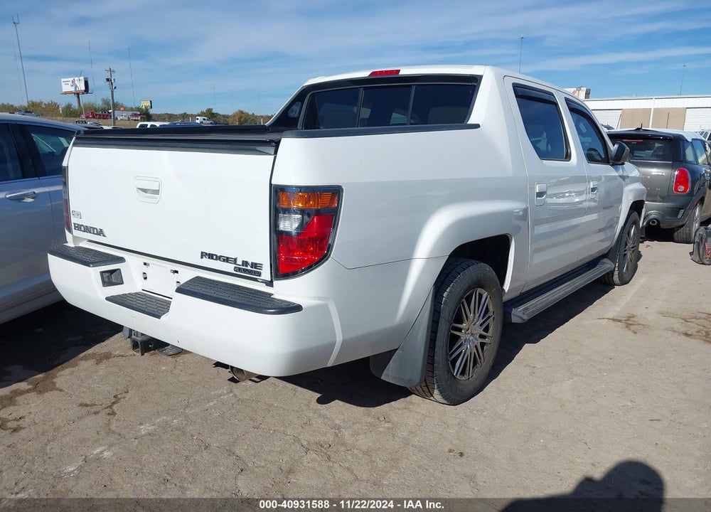 2008 HONDA RIDGELINE RTX VIN: 2HJYK16378H540632