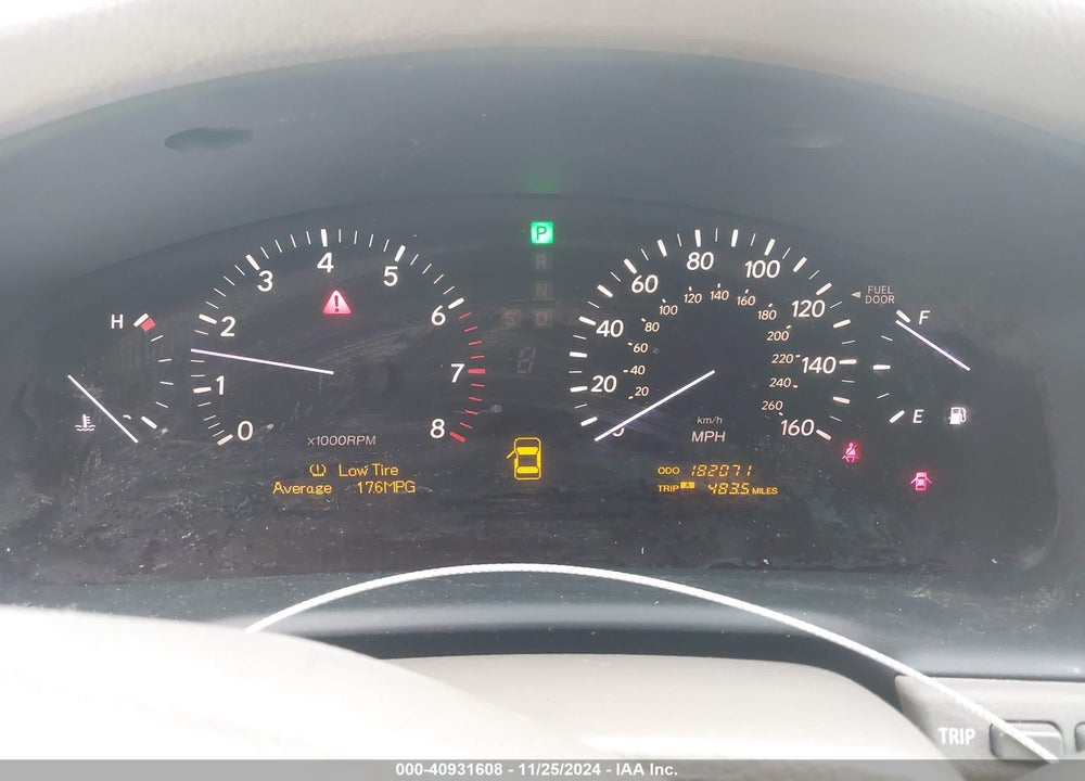 2004 LEXUS LS 430 VIN: JTHBN36F540159365
