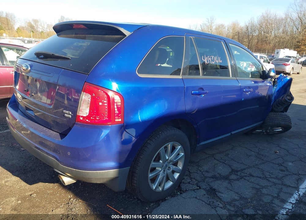 2014 FORD EDGE SEL VIN: 2FMDK4JC5EBA88458
