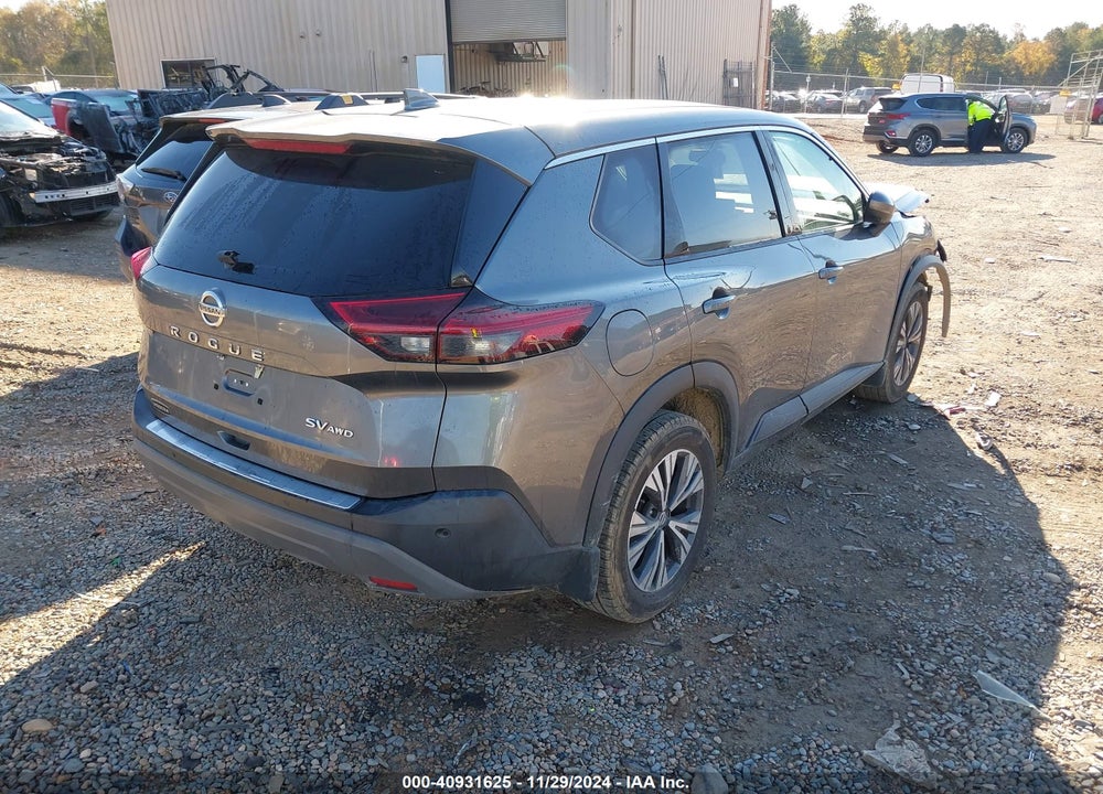2021 NISSAN ROGUE SV INTELLIGENT AWD VIN: 5N1AT3BB3MC676910