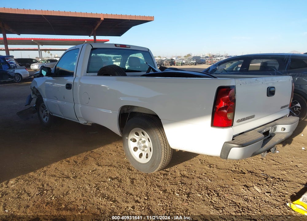 2007 CHEVROLET SILVERADO 1500 CLASSIC WORK TRUCK VIN: 3GCEC14VX7G167240