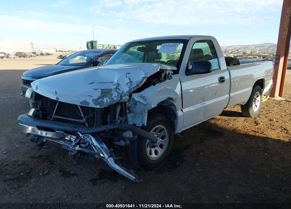 2007 CHEVROLET SILVERADO 1500 CLASSIC WORK TRUCK VIN: 3GCEC14VX7G167240