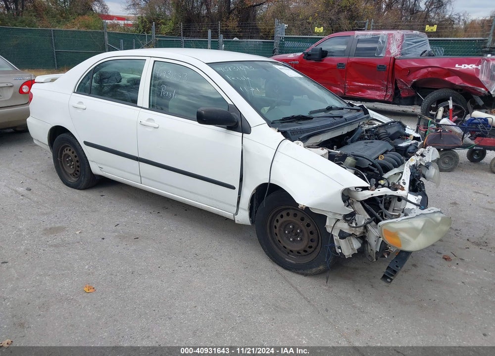 2007 TOYOTA COROLLA CE VIN: JTDBR32E170120859