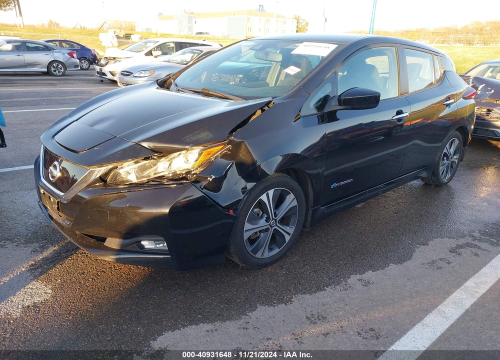 2019 NISSAN LEAF SV VIN: 1N4AZ1CP9KC307604