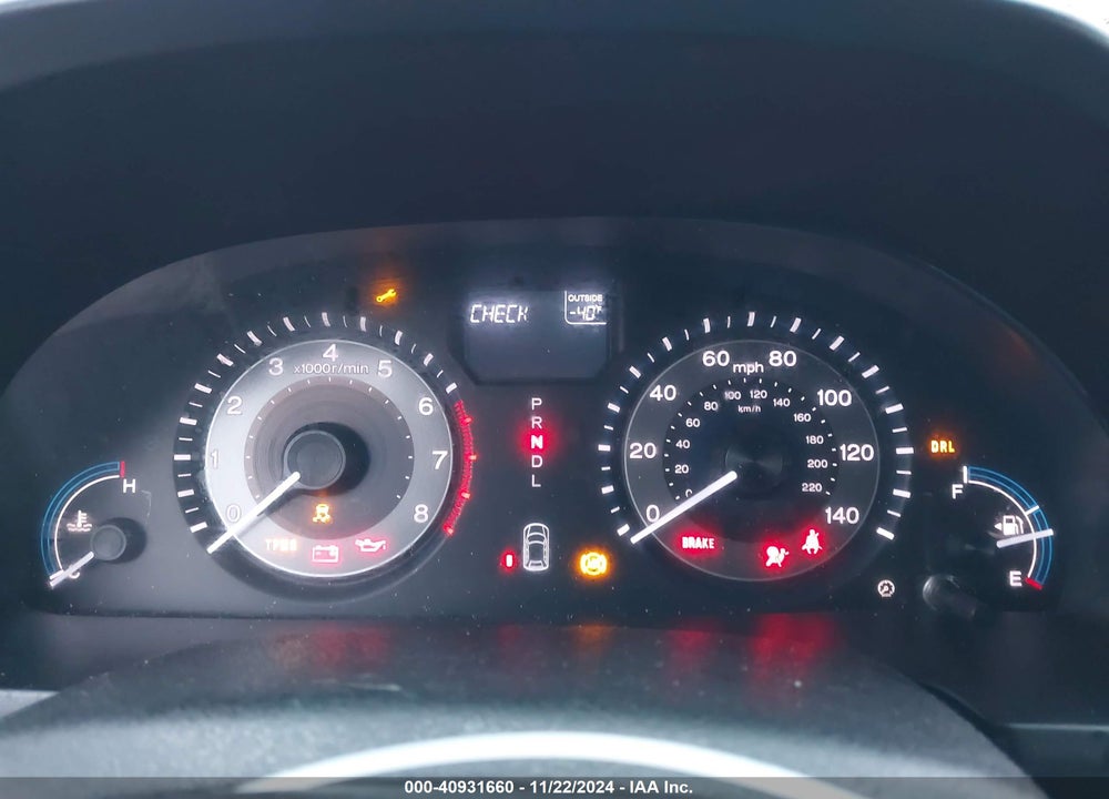 2011 HONDA ODYSSEY VIN: 5FNRL5H67BB038592