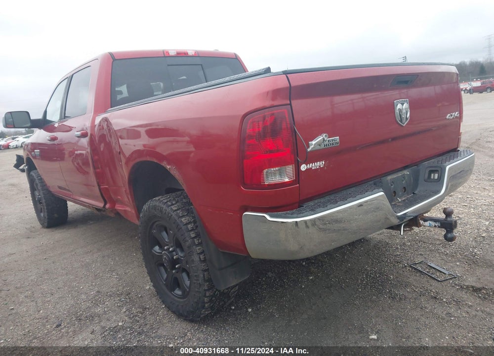 2010 DODGE RAM 2500 VIN: 3D7TT2CT5AG191035