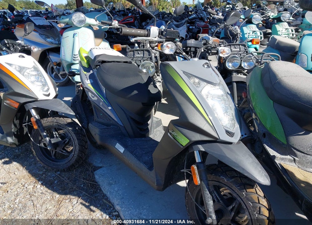 2022 KYMCO USA INC SUPER 8 50R/50X VIN: LC2U2A022NC200559